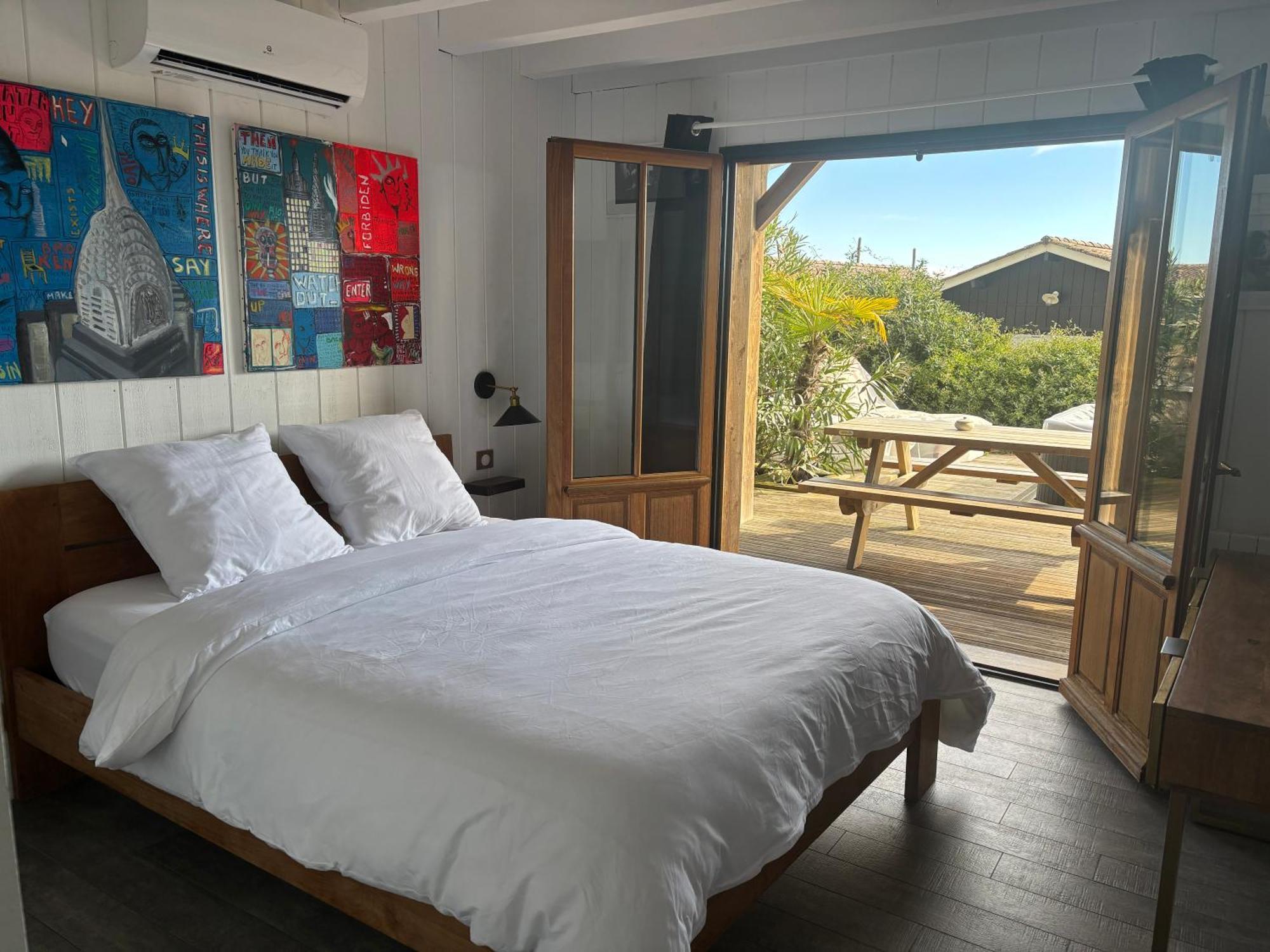 Chambre D'Hotes - Village Petit Piquey Lege-Cap-Ferret Ruang foto